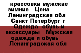 крассовки мужские зимние › Цена ­ 4 000 - Ленинградская обл., Санкт-Петербург г. Одежда, обувь и аксессуары » Мужская одежда и обувь   . Ленинградская обл.